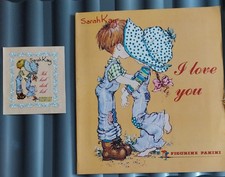 1980 panini Sarah kay 1 complete sticker album/ 1 original empty sticker packet