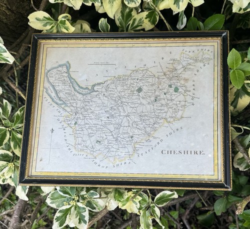 Map cheshire picture in - cheshire,