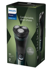 Philips 3000X Mens Shaver Wet or Dry Electric Rotary Shaver 4D Flex Heads -X3002