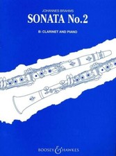 Sonata For Clarinet & Piano No.2 In E Flat Johannes Brahms Book [Softcover] Clar
