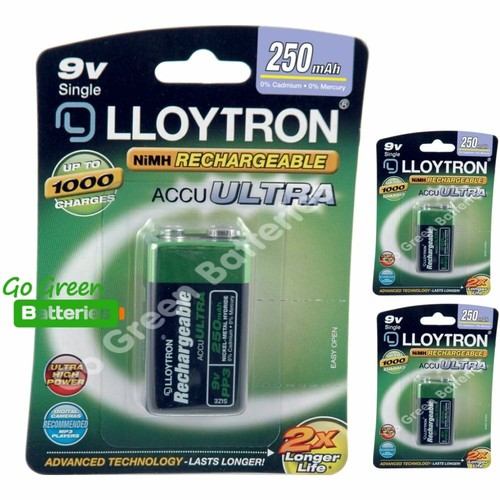 Lloytron pp3 rechargeable - 9v,