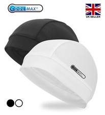 Cycling Skull Cap Winter Under Helmet Liner Cycle Beanie sports Hat - UK