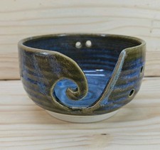 Studio Pottery Wool Holder By