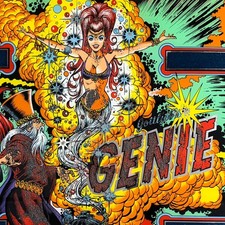 Gottlieb Genie Pinball Machine