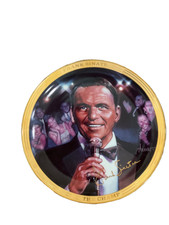 Frank Sinatra Collector's Plates with Music Box