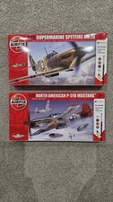 Airfix North American P-51D Mustang and  Supermarine Spitfire Mk.Ia