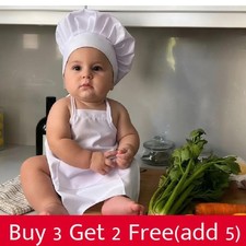 Child Chef Costume Set With