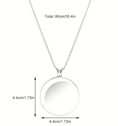 Magnifying necklace pendant - magnifying,
