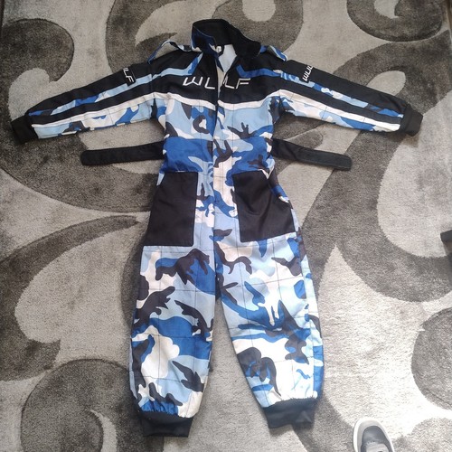 Wulfsport cub race suit plain - race,