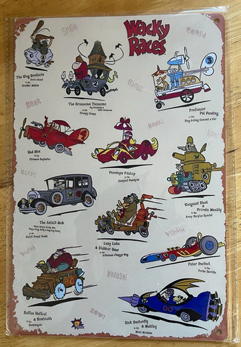 Inch wacky races - 12,