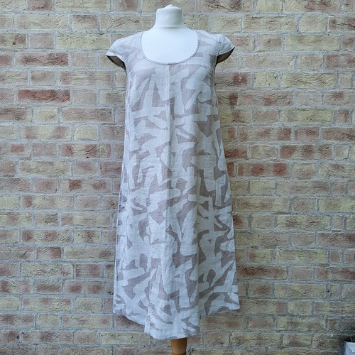 Oska linen dress - linen, 10