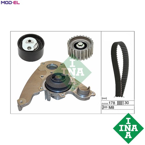 Water pump timing belt - water,