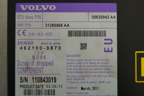 Volvo s80 v70 xc70 - s80,