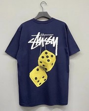 Stussy navy blue T-shirt size