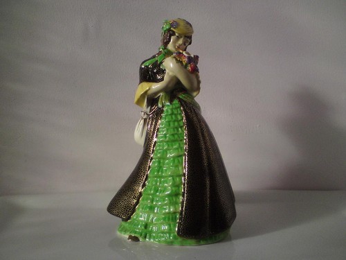 English art deco porcelain - art,