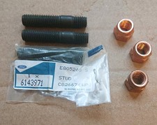 Genuine Ford Escort Sierra Rs Cosworth Turbo Flange Studs & Nuts 6143971 NOS