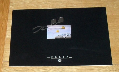 Lancia delta brochure 1989 - lancia,