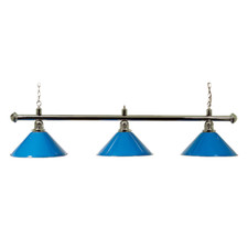 Pool table lights blue - pool,