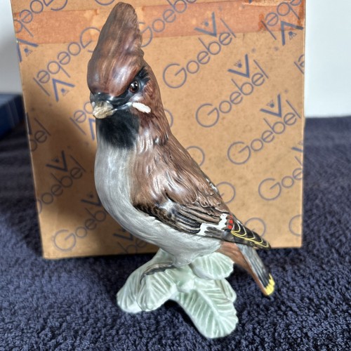 Goebel waxwing porcelain - goebel,