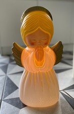 Illuminated Praying Angel blow