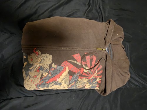 Marc ecko hoodie samurai demon - hoodie,