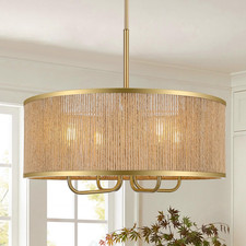 Lamqlee 20" Boho Rattan