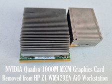 NVIDIA Quadro 1000M 2GB MXM GPU Graphics Card. HP Z1 WM429EA All-in-One