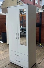 Ready Assembled White 2 Door