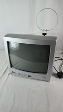 Toshiba 14" CRT Silver TV PAL Model 14N21BS  Retro Console Gaming 