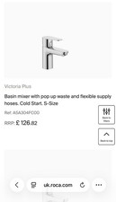 Roca Victoria Plus Basin Mixer