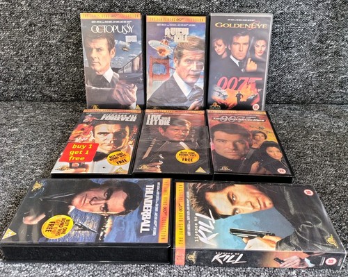 James bond 007 vhs bundle - ​james,