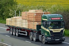 Truck Photo 12x8 - Scania R500 XT - Pontrilas Sawmills - BM19 XMA