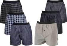 Pack of 6 Mens Woven Boxer