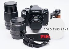 Pentax 67ii MF Camera Kit with 55mm, 105mm and 200mm lenses in Shimoda bag