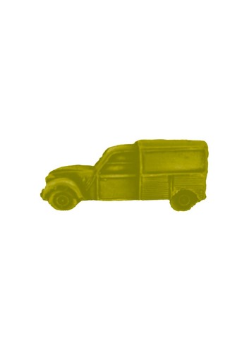 Ref44 french car 2cv - 2cv, gold
