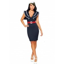 Sexy Sailor Outfit with Hat