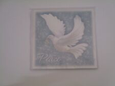 Charity Christmas Cards 6 pack, peace Dove.
