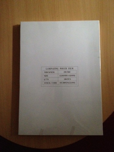 Laminating pouches - laminating, a3