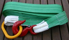 Recovery strap winch - strap, rope