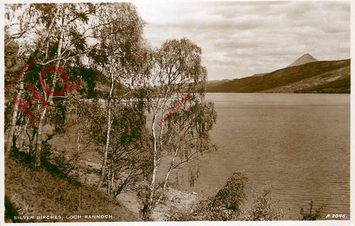 Picture postcard loch - postcard:,