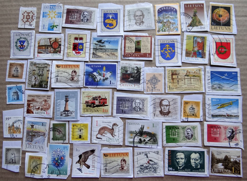 Lithuania used stamps - 🇱🇹,