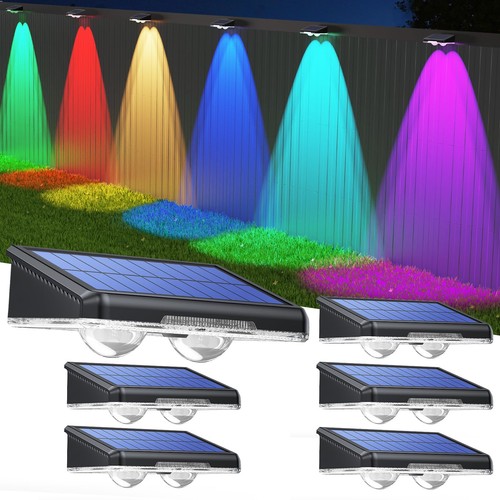 Tecknet solar fence lights - solar,