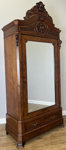 Wardrobe antique french style - wardrobe,