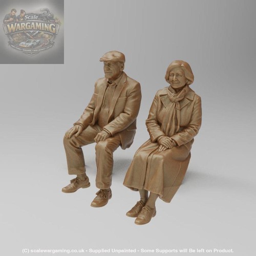 Sw9186 old couple sitting - sw9186,