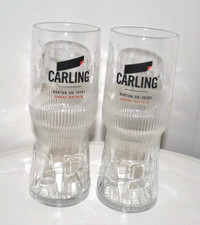 Carling Pint Glass x2- Black