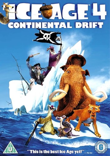 Ice age continental drift - ice,