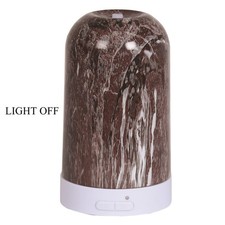 Demo - Electric LED Ultrasonic Diffuser Aromatherapy Essential Oil - Red Marble