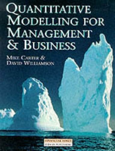 Quantitative modelling for - quantitative,