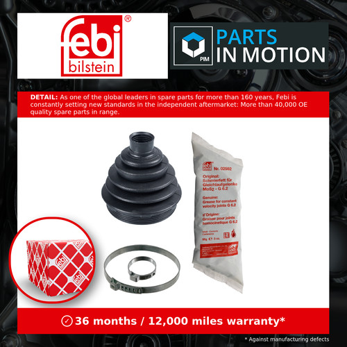 Joint boot fits - cv, fiat
