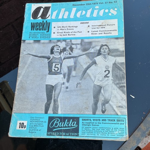 Athletics weekly 73 - weekly, 29/12/73